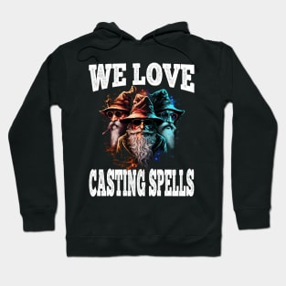 We Love Casting Spells Shadow Wizard Money Gang Hoodie